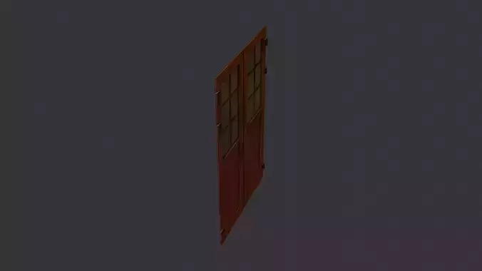 St Pete Double Wooden Door with Glass