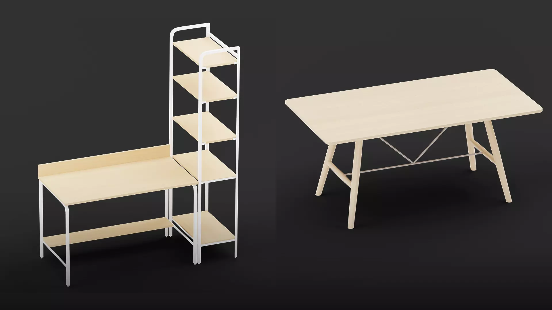 Table Model Collection 341 3D model_1