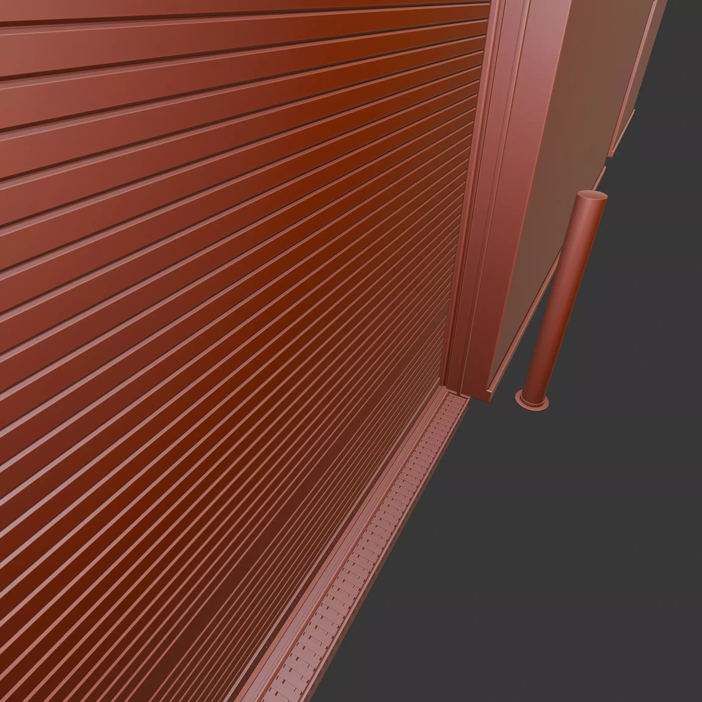 Modern Underground Parking Garage-Parking lot- 3D Model-Scene 3D model_69