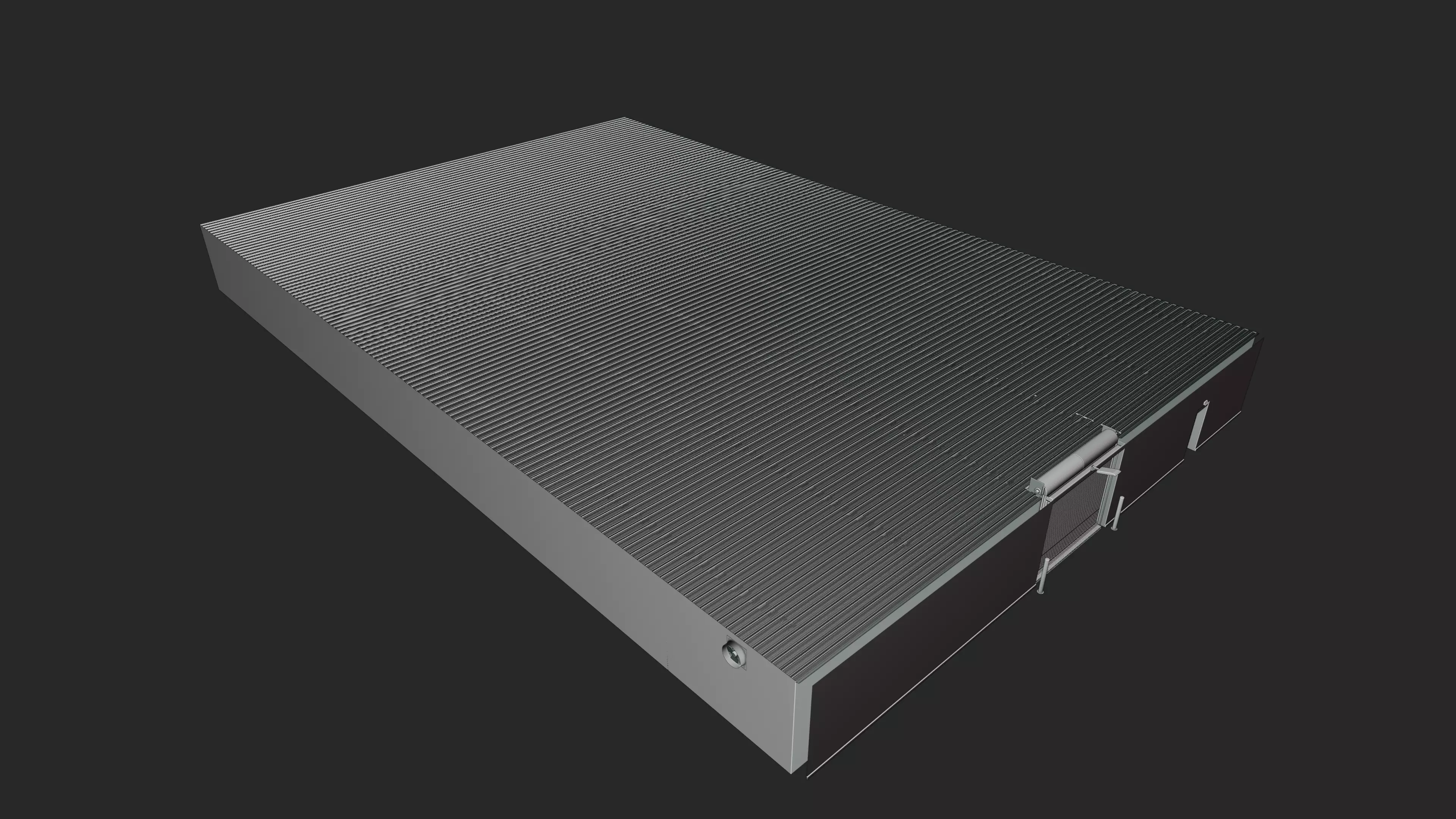 Modern Underground Parking Garage-Parking lot- 3D Model-Scene 3D model_14