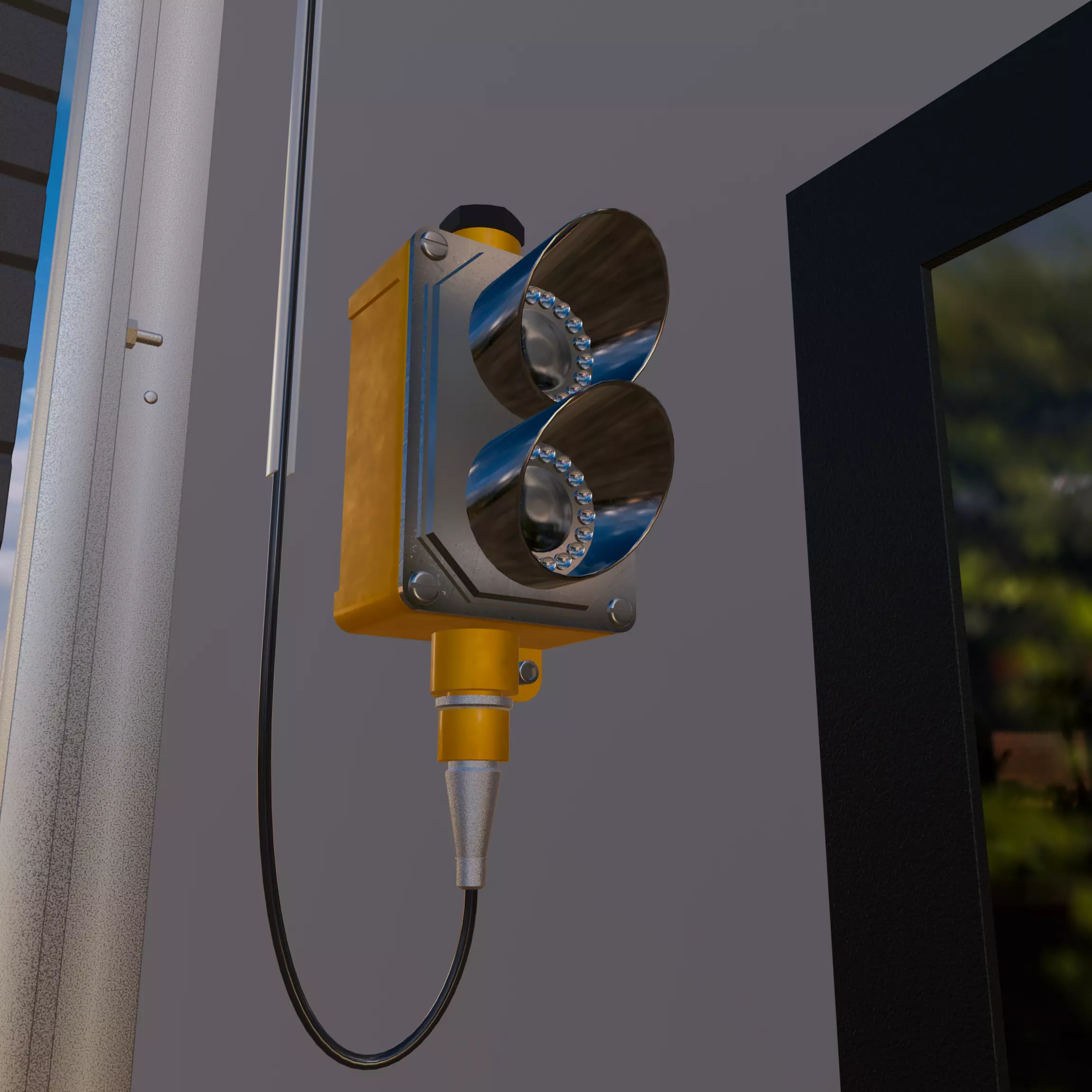 Modern Underground Parking Garage-Parking lot- 3D Model-Scene 3D model_37