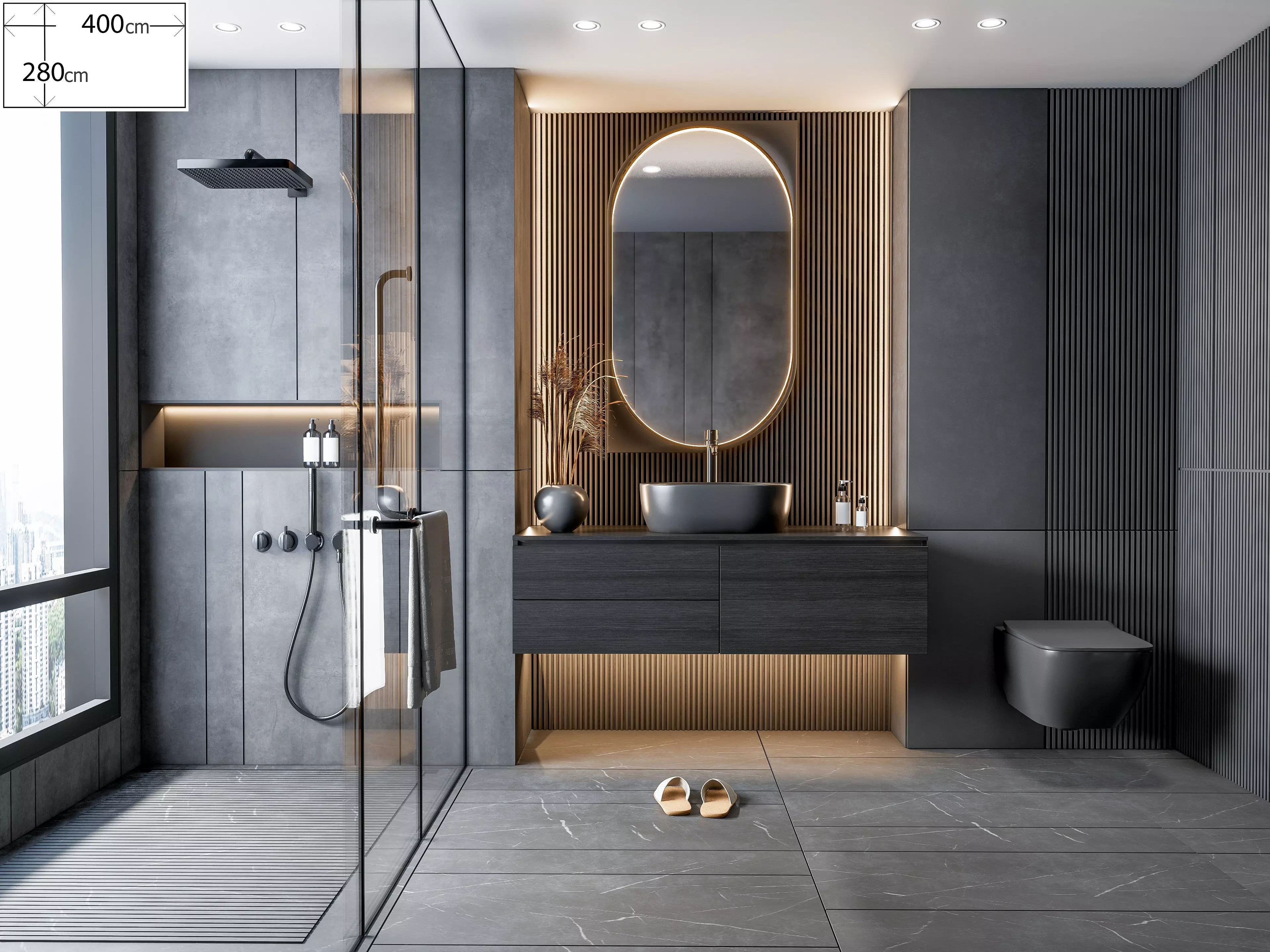 Bathroom 98 3D model_0
