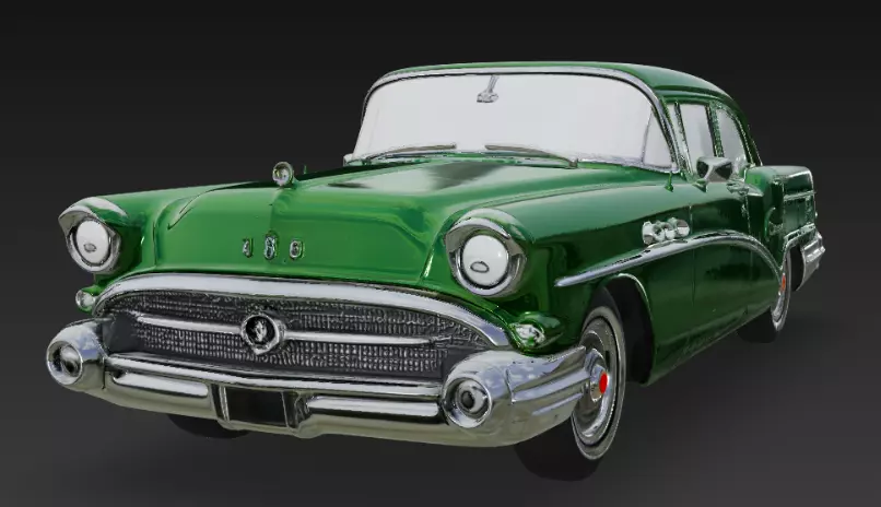 Buick Special 2 Door Sedan 1957 3D model 3D print 3D print model_0