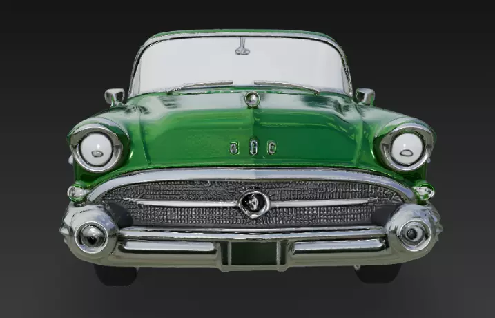Buick Special 2 Door Sedan 1957 3D model 3D print 3D print model_5