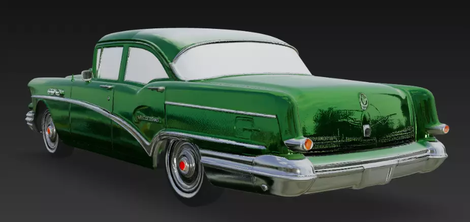 Buick Special 2 Door Sedan 1957 3D model 3D print 3D print model_2