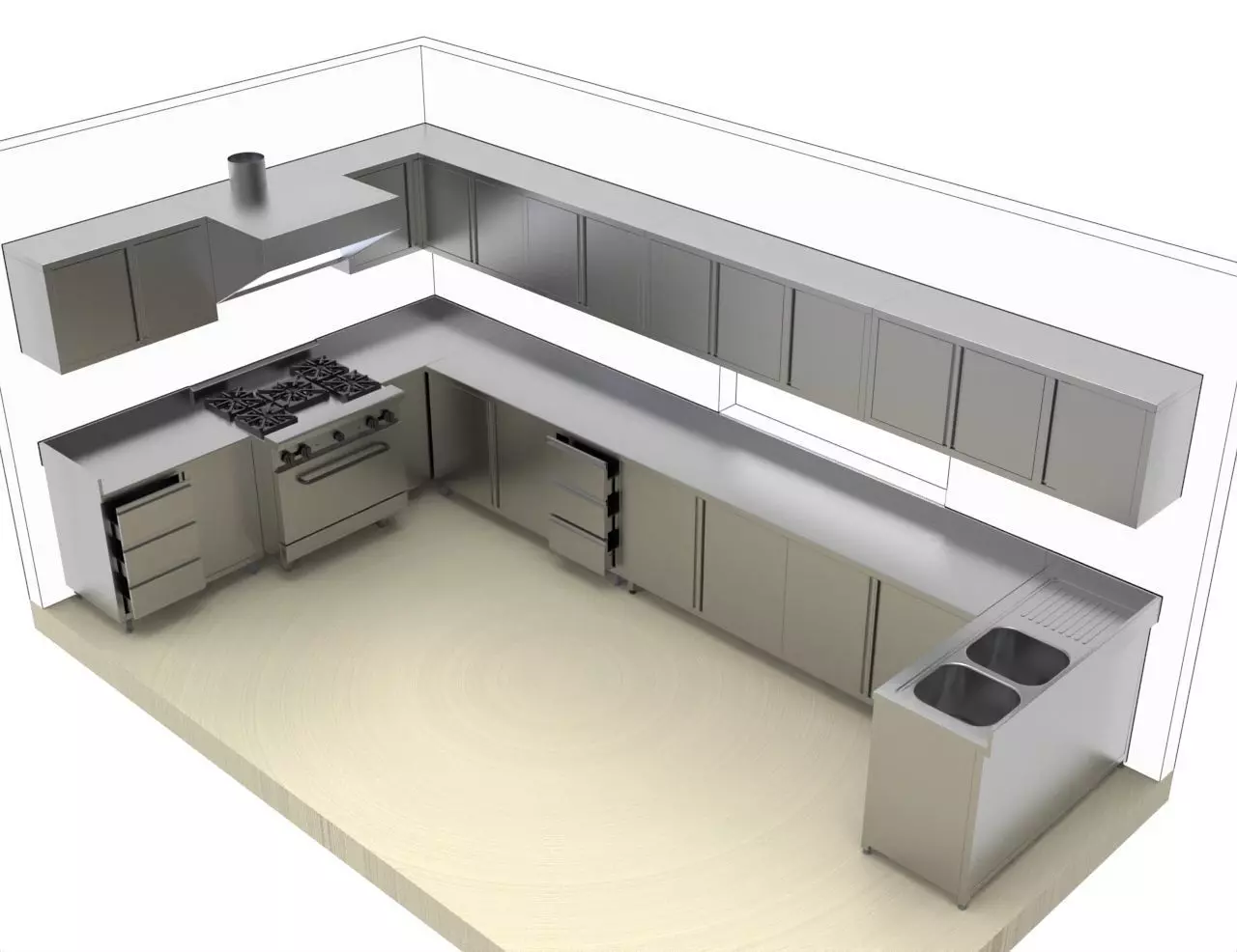  kitchen 37 3D model_9