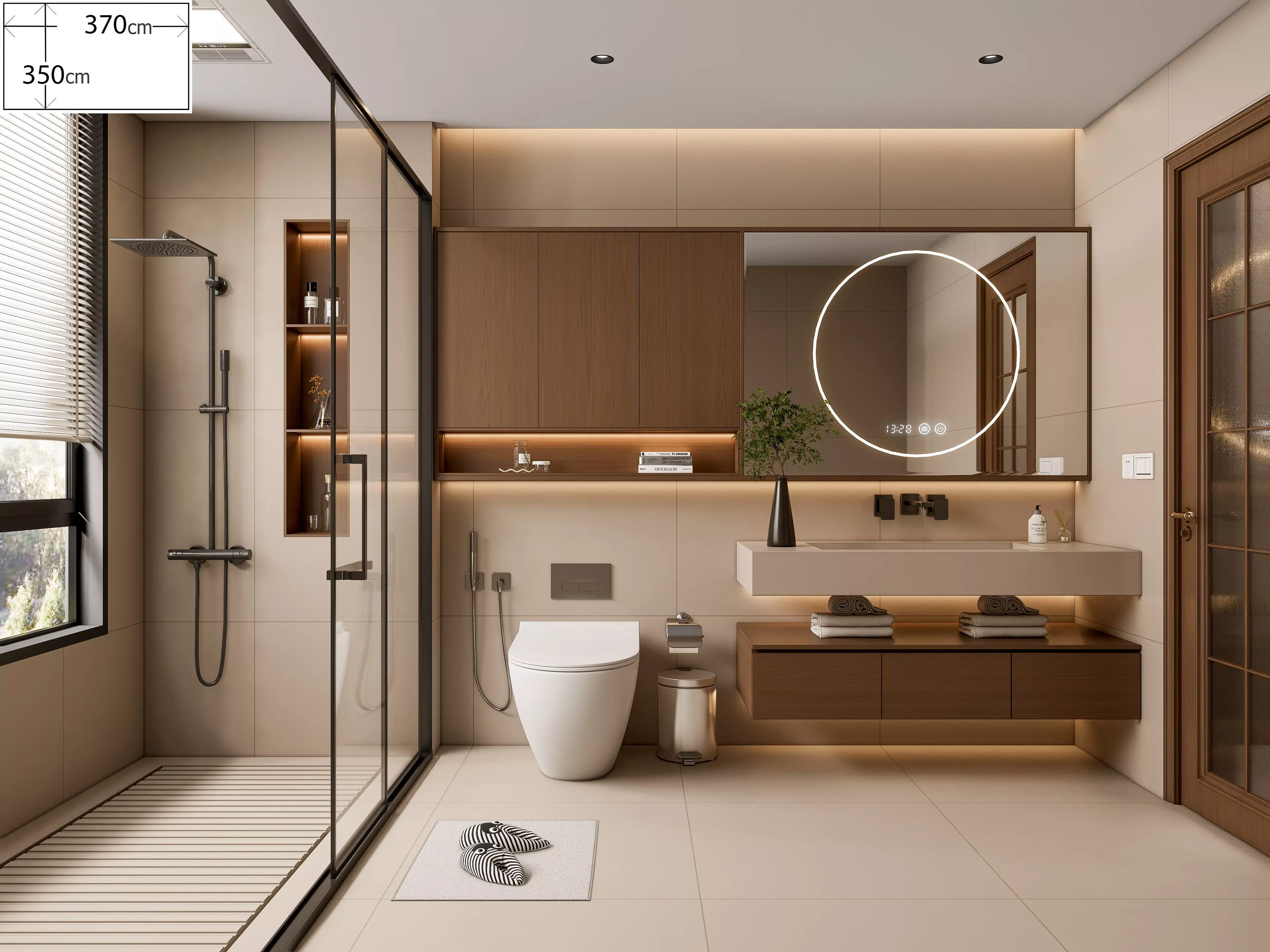 Bathroom 102 3D model_0