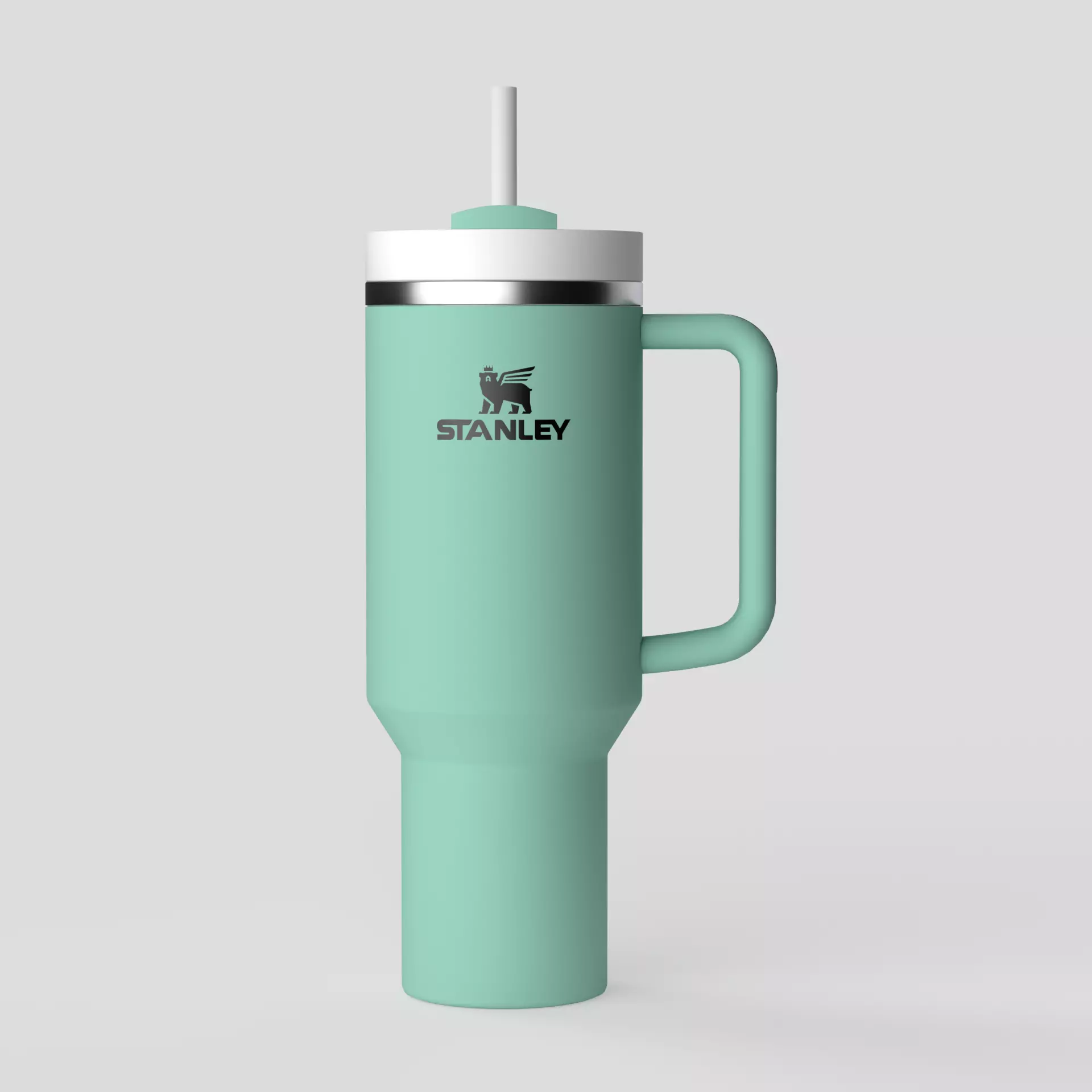 Stanley Quencher Tumbler Optimized 3D model_2