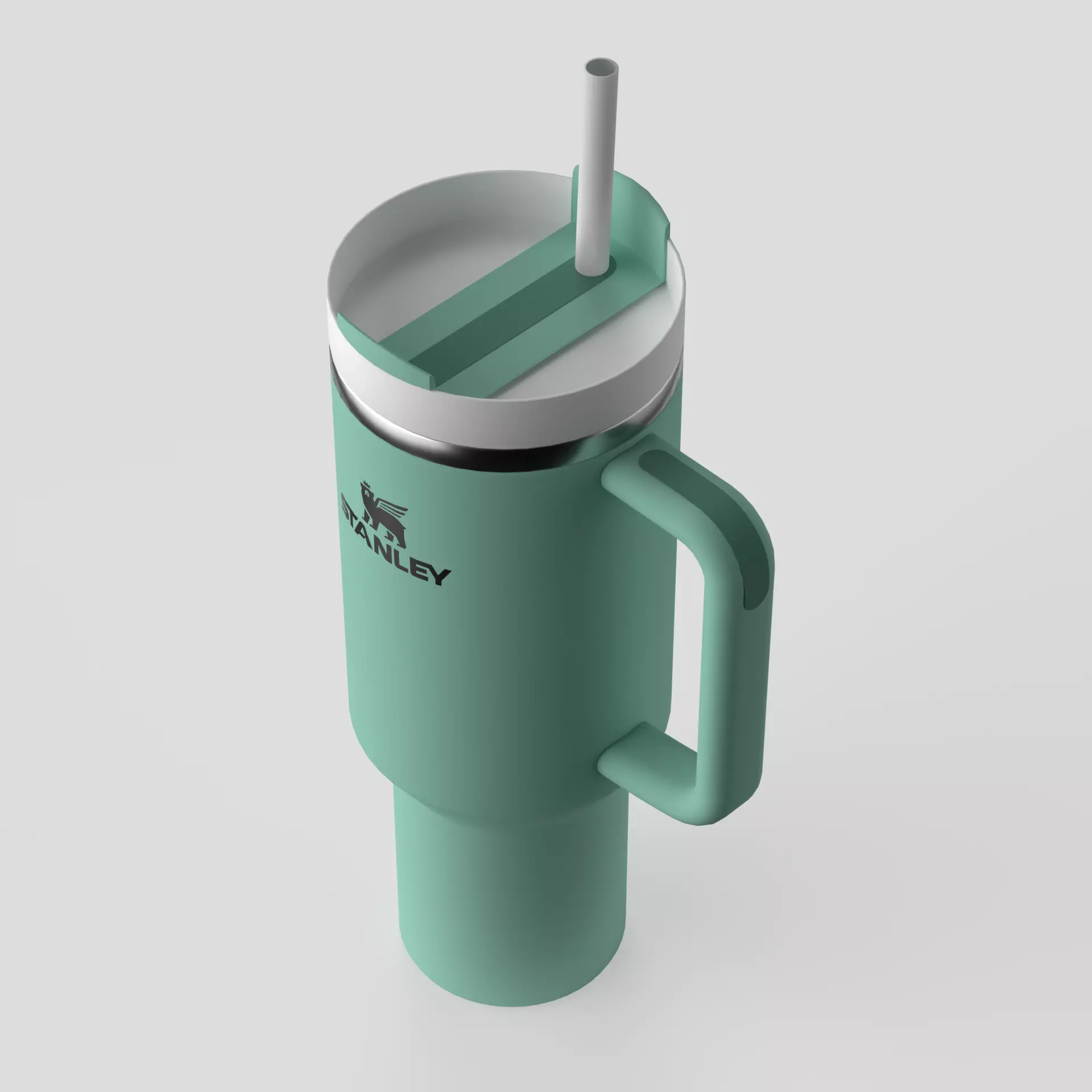 Stanley Quencher Tumbler Optimized 3D model_3