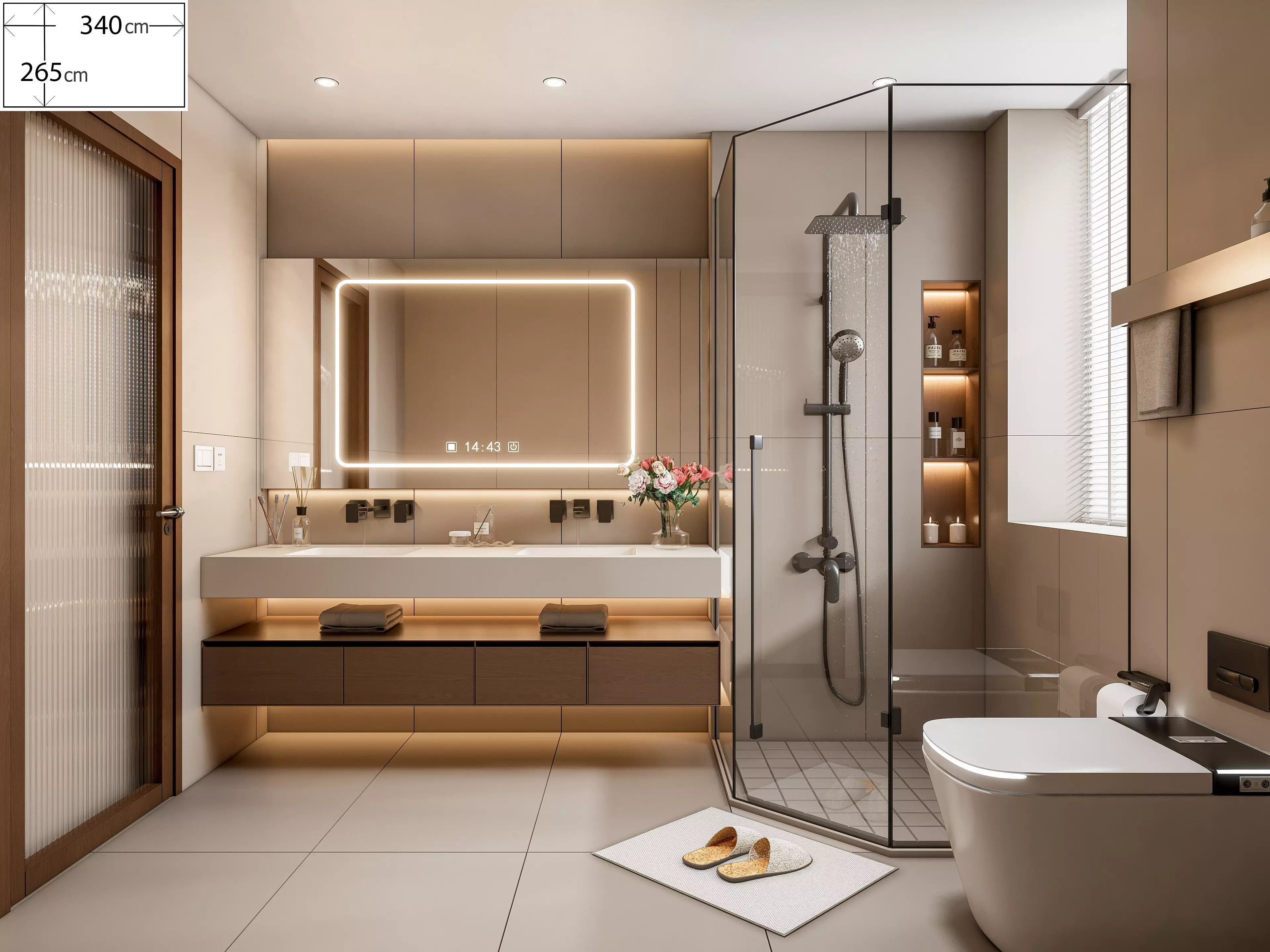 Bathroom 103 3D model_0