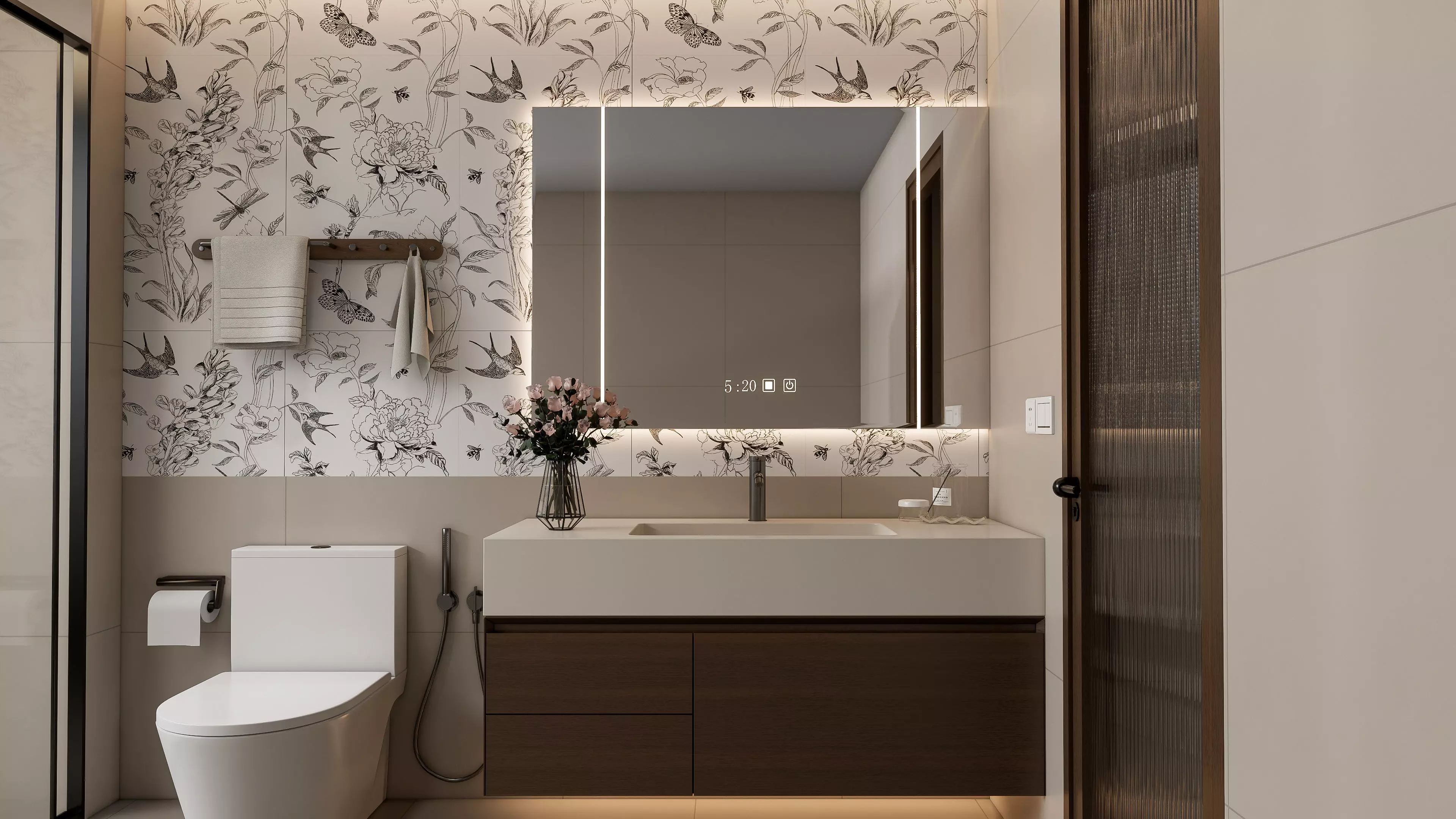 Bathroom 104 3D model_2