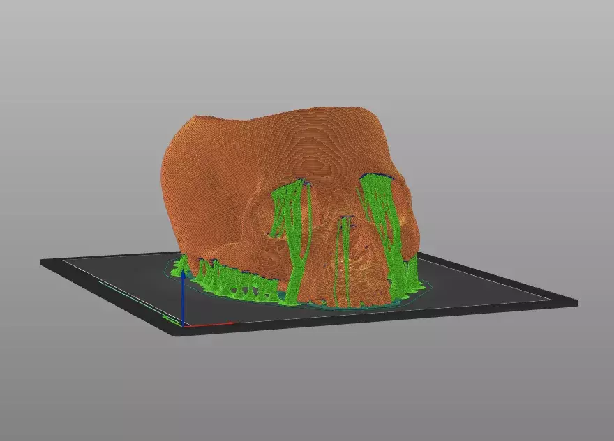 Realistic Skull Candy Bowl  3D print model_1