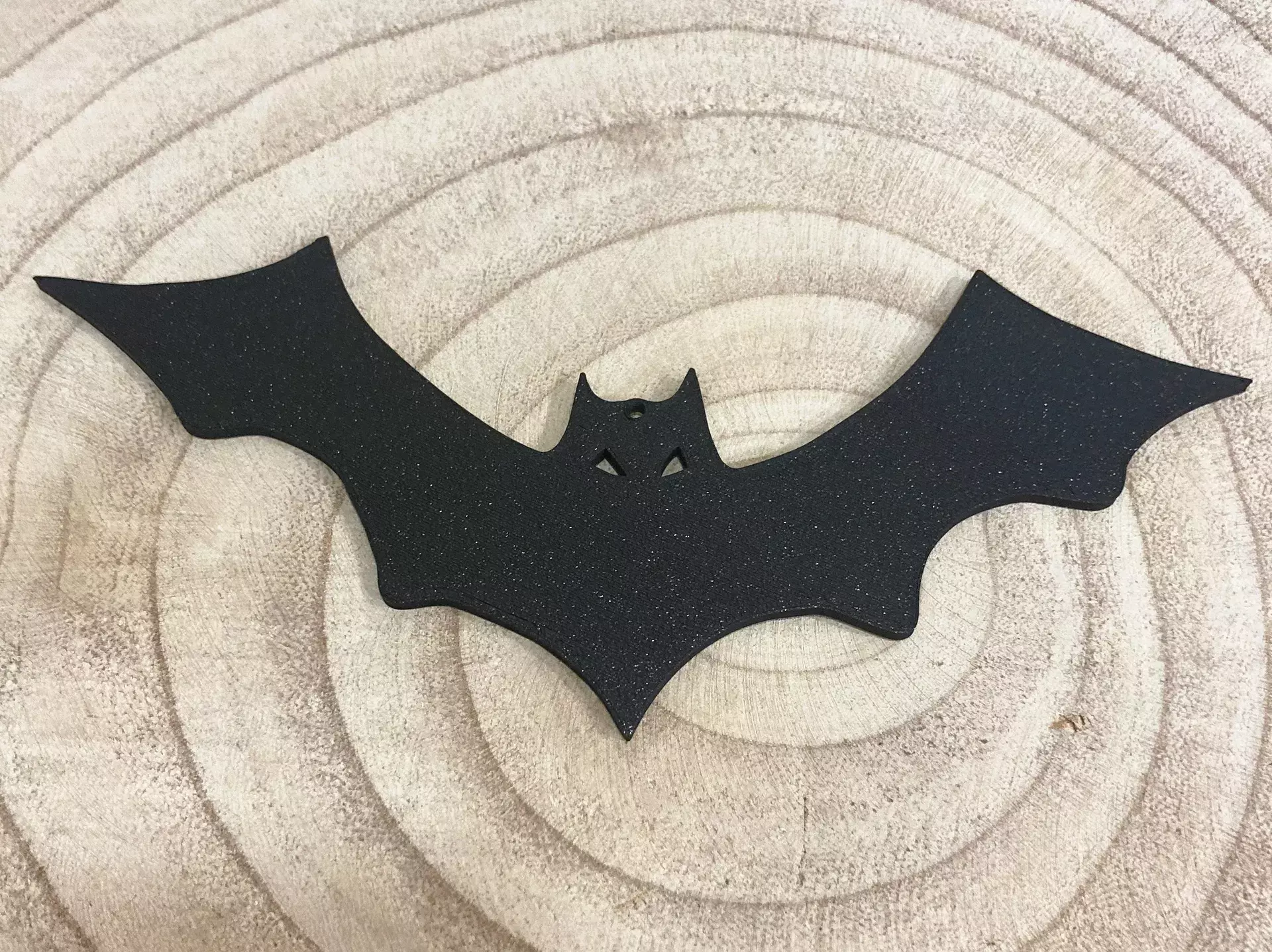 Minimal Bat Silhouette 3D print model_1