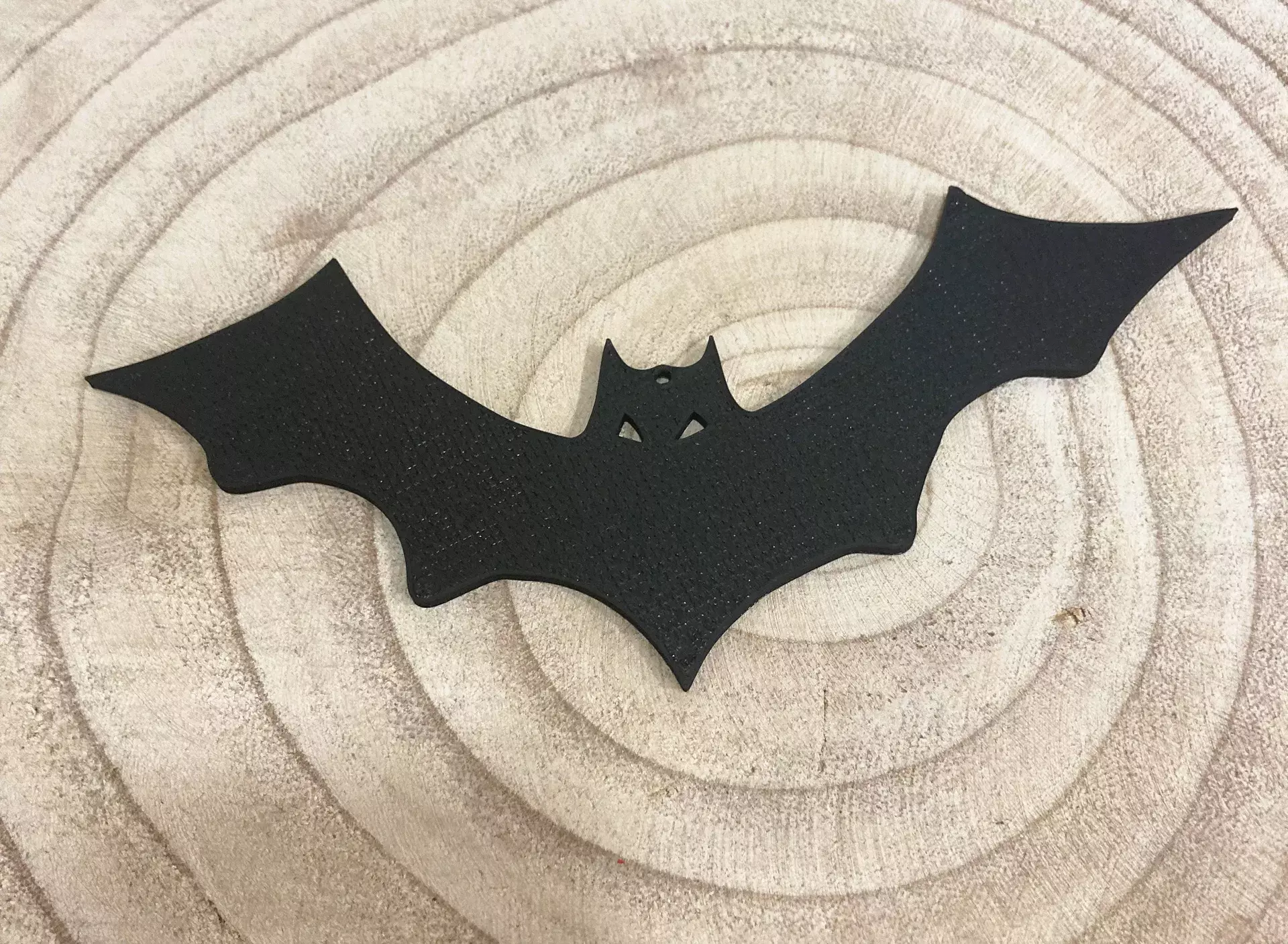 Minimal Bat Silhouette 3D print model_0