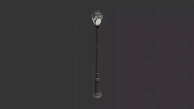 Disco Park Street Light Post