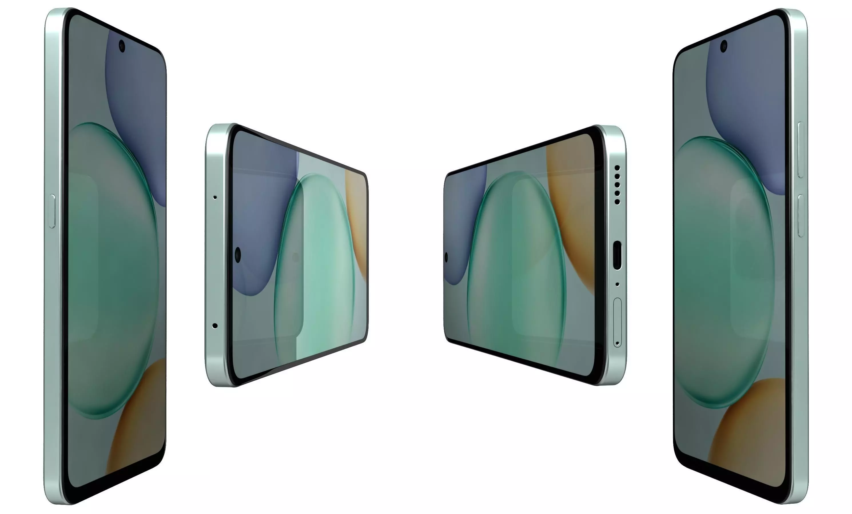 Honor Play10T Green 3D model_1