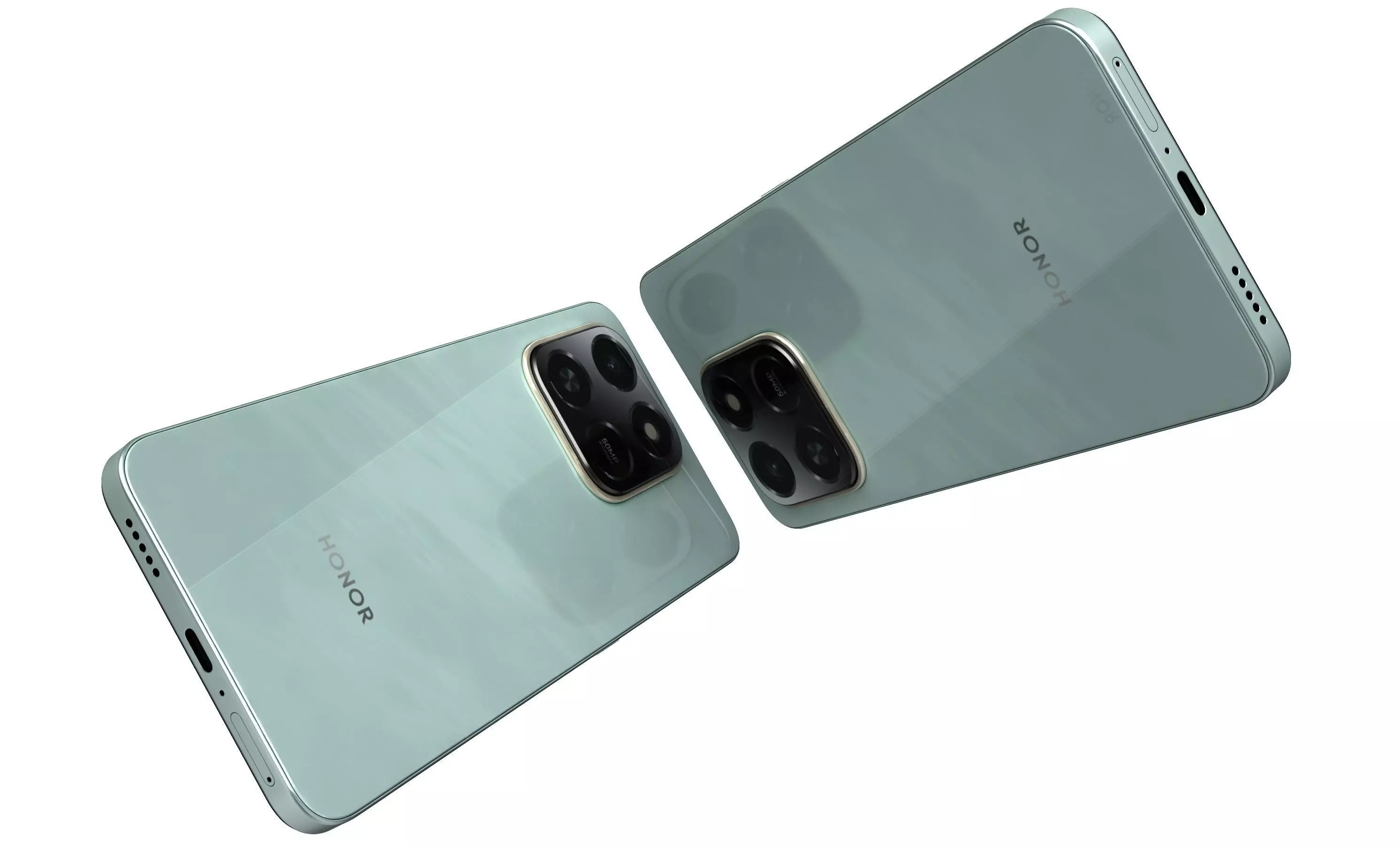 Honor Play10T Green 3D model_4