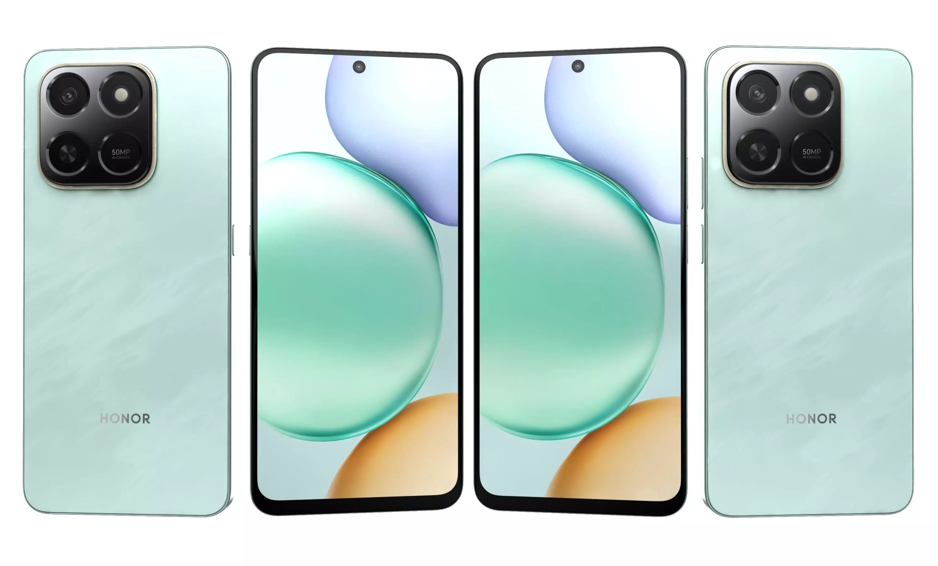 Honor Play10T Green 3D model_29