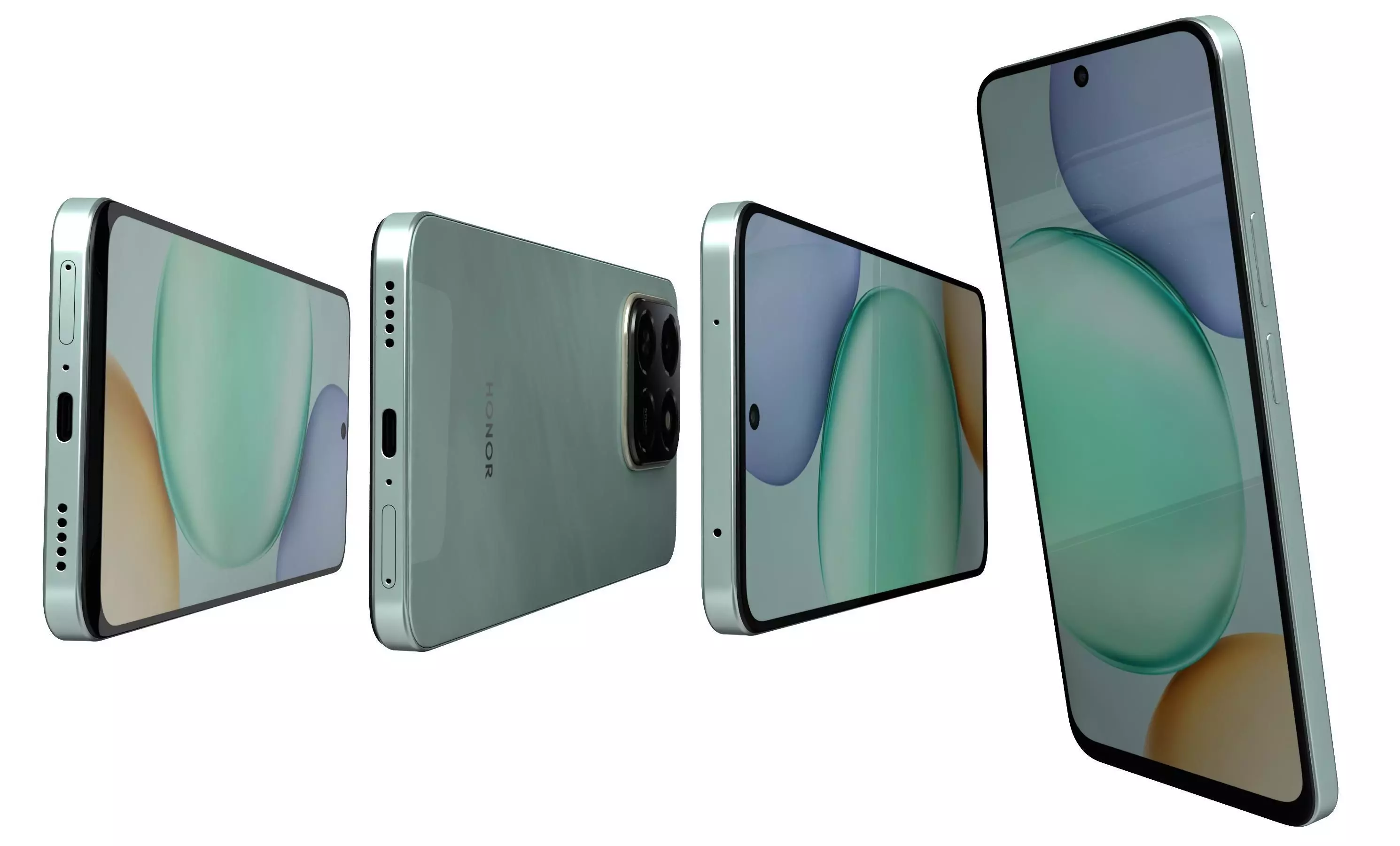 Honor Play10T Green 3D model_6