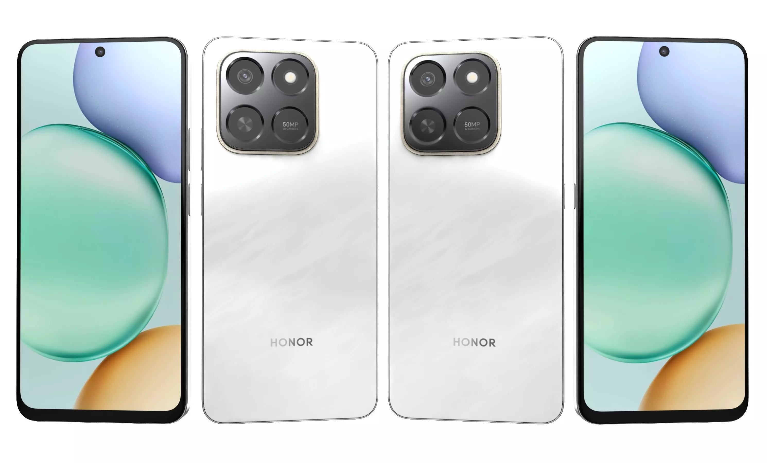 Honor Play10T White 3D model_27