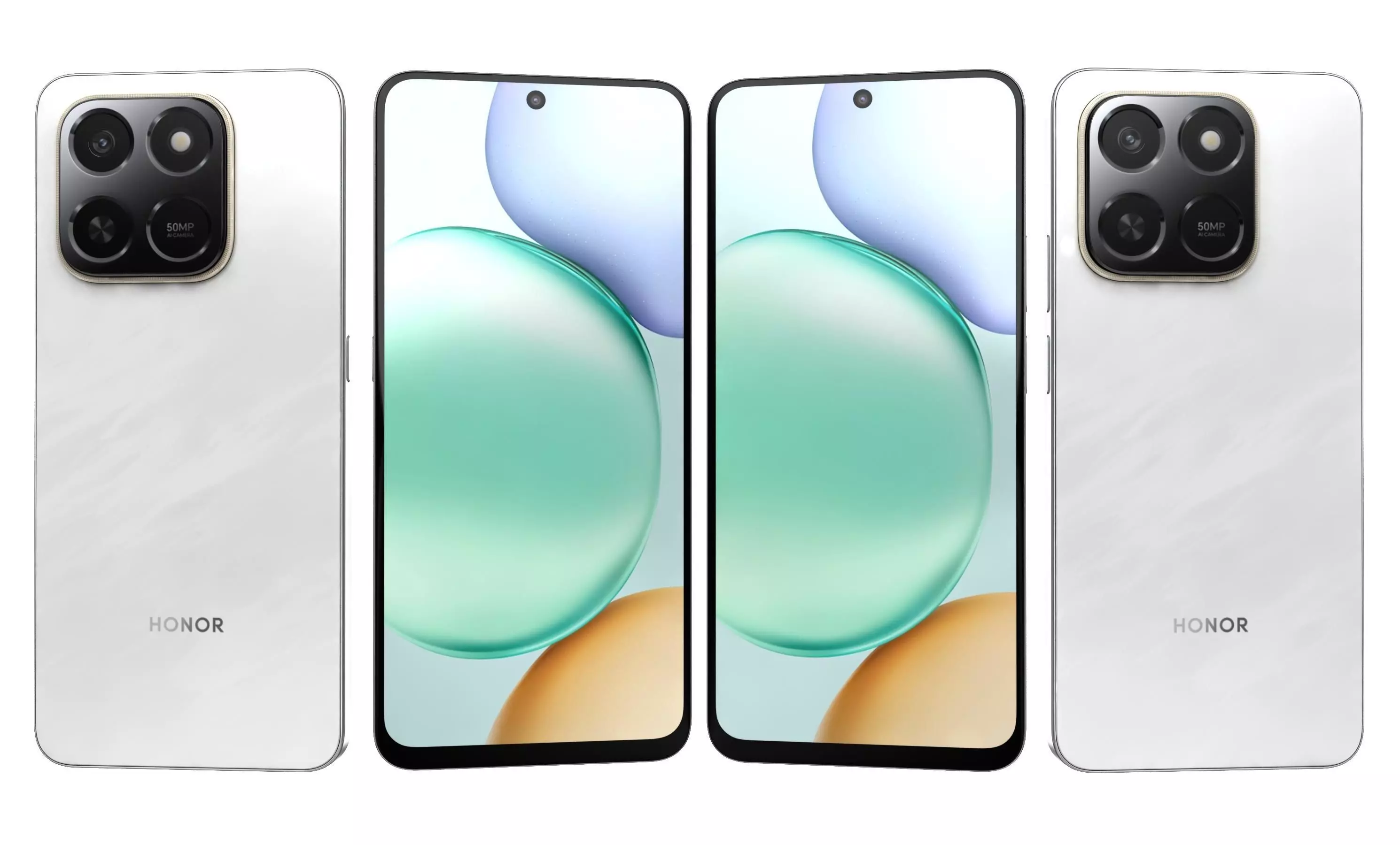 Honor Play10T White 3D model_29