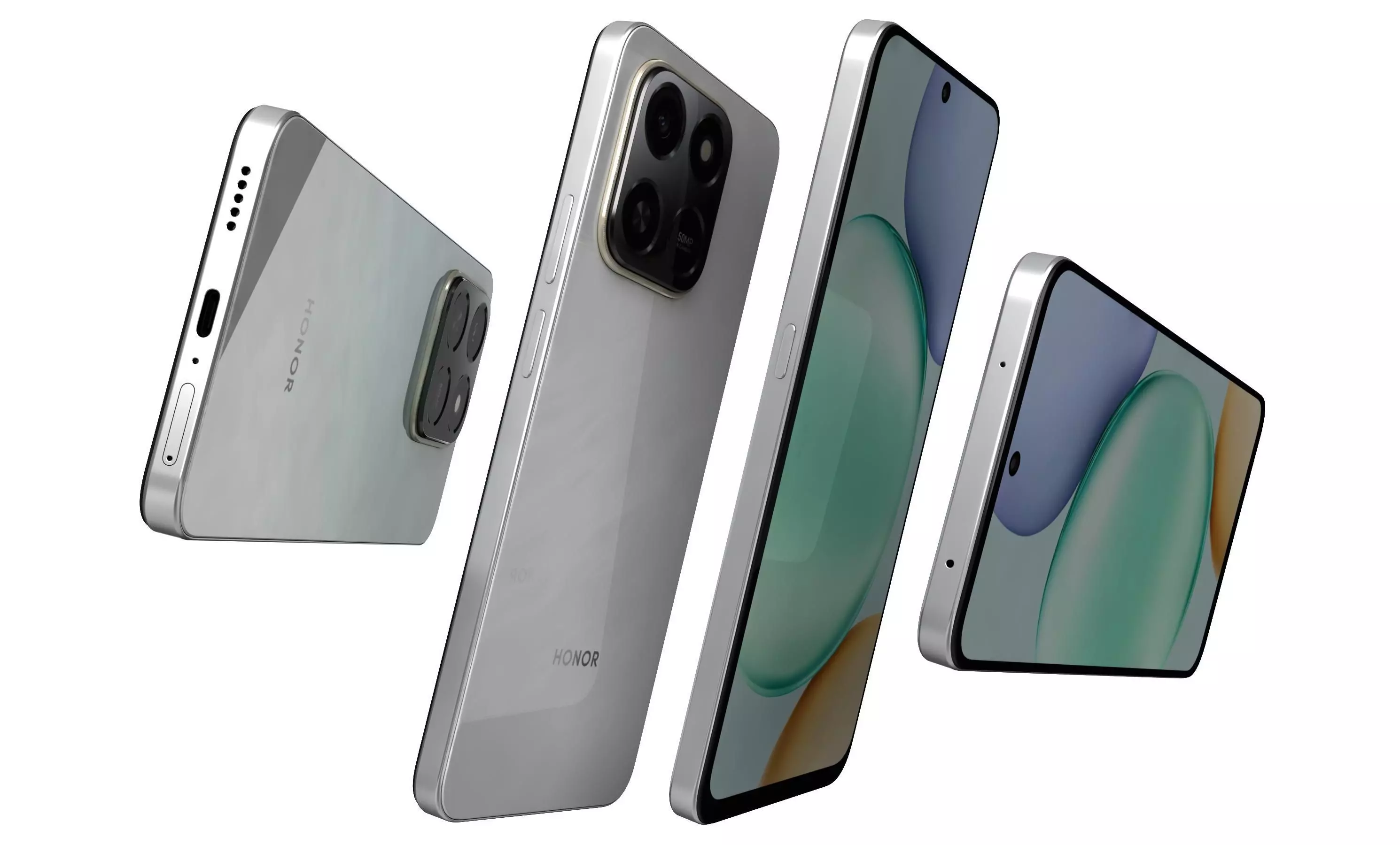 Honor Play10T White 3D model_5