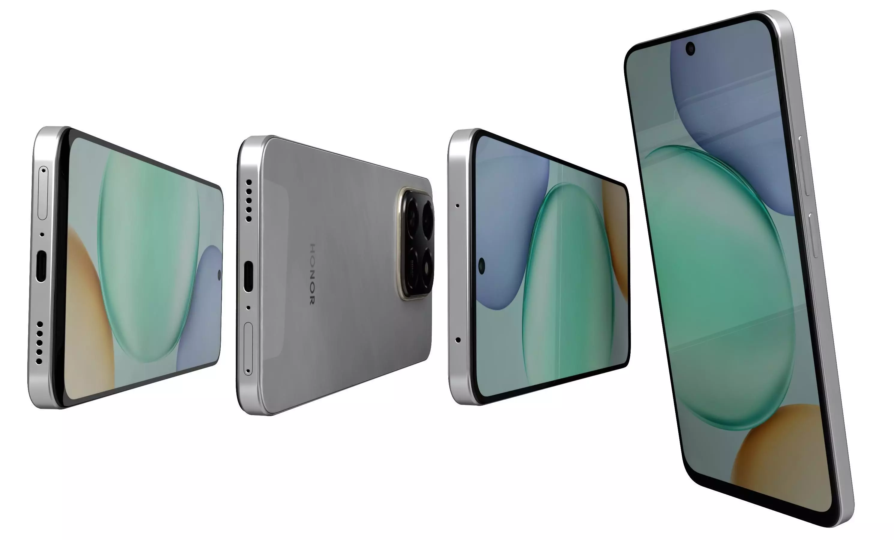 Honor Play10T White 3D model_6