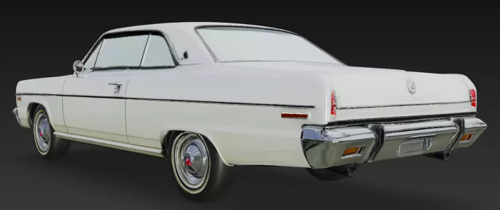 AMC Ambassador 3D Printable Model 3D print model_2