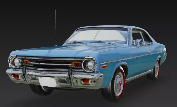AMC Ambassador 3D Printable Model 3D print model_0