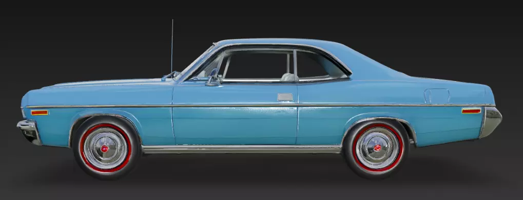 AMC Ambassador 3D Printable Model 3D print model_1