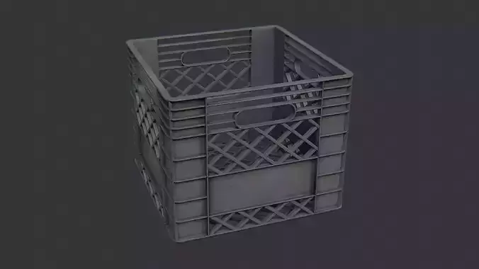 Milk Crate Industrial Storage Box