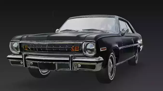 AMC Ambassador 3D Printable Model