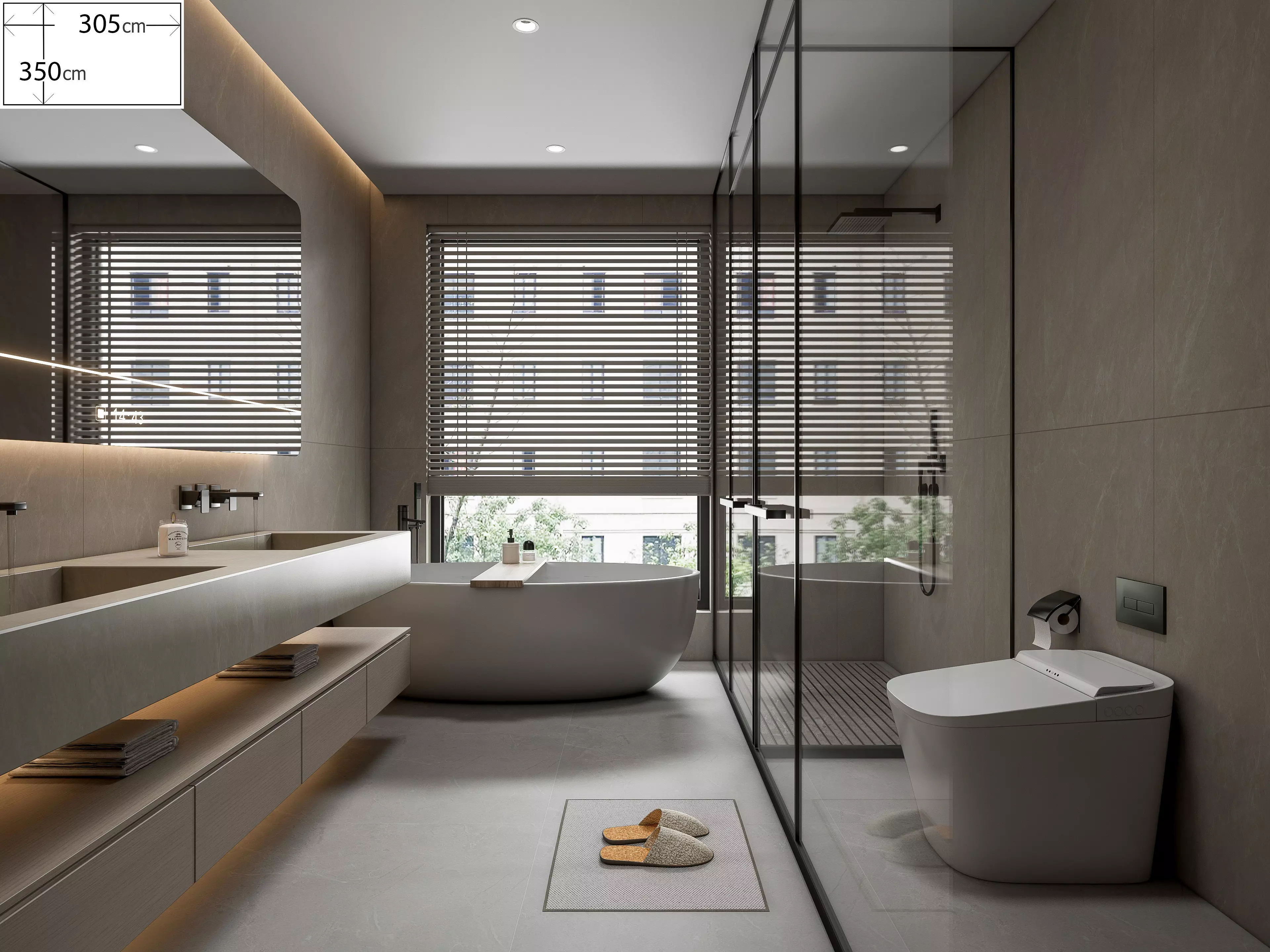 Bathroom 106 3D model_0