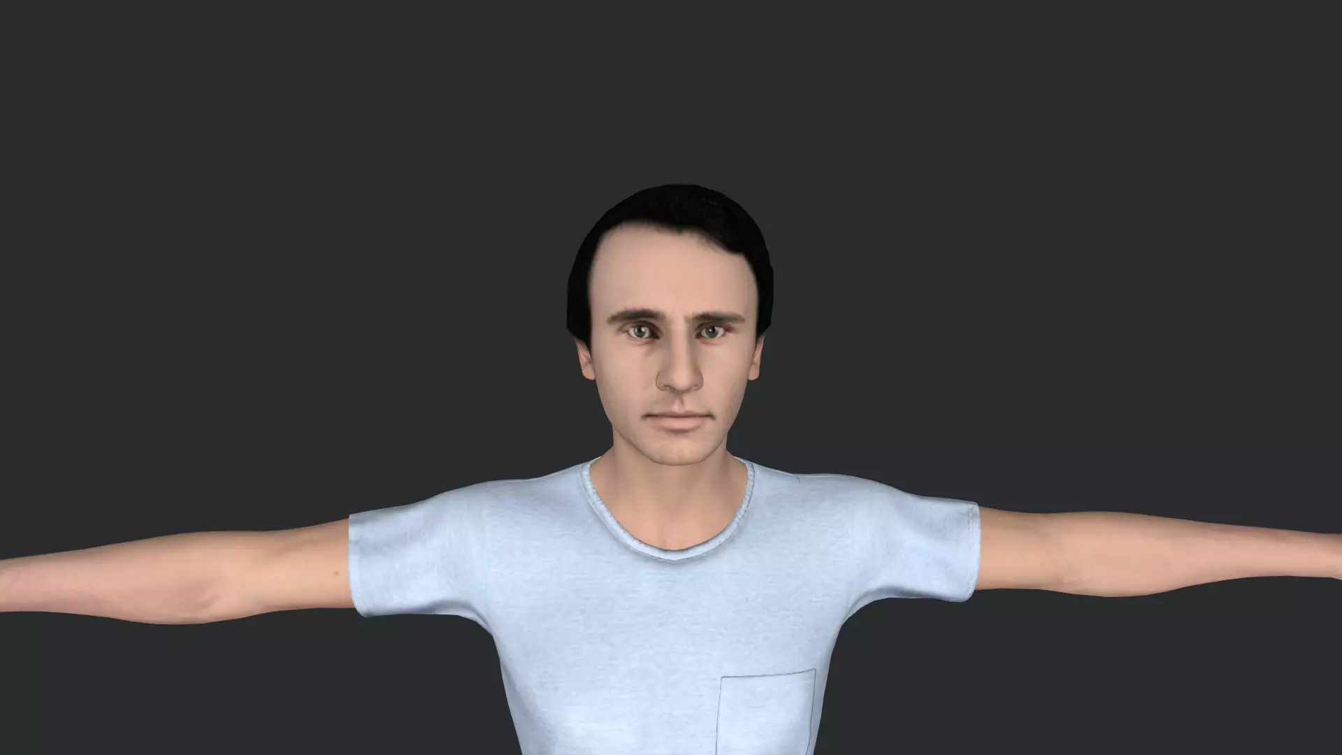 Rutherford B Hayes Hyper Realistic Full Body 3D Character 3D model_10