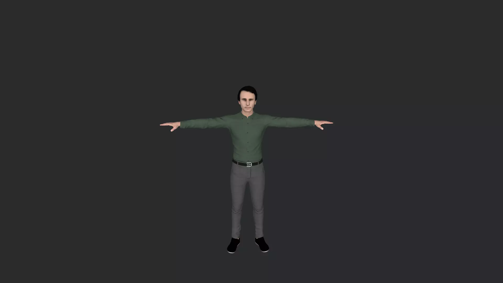 Rutherford B Hayes Hyper Realistic Full Body 3D Character 3D model_6