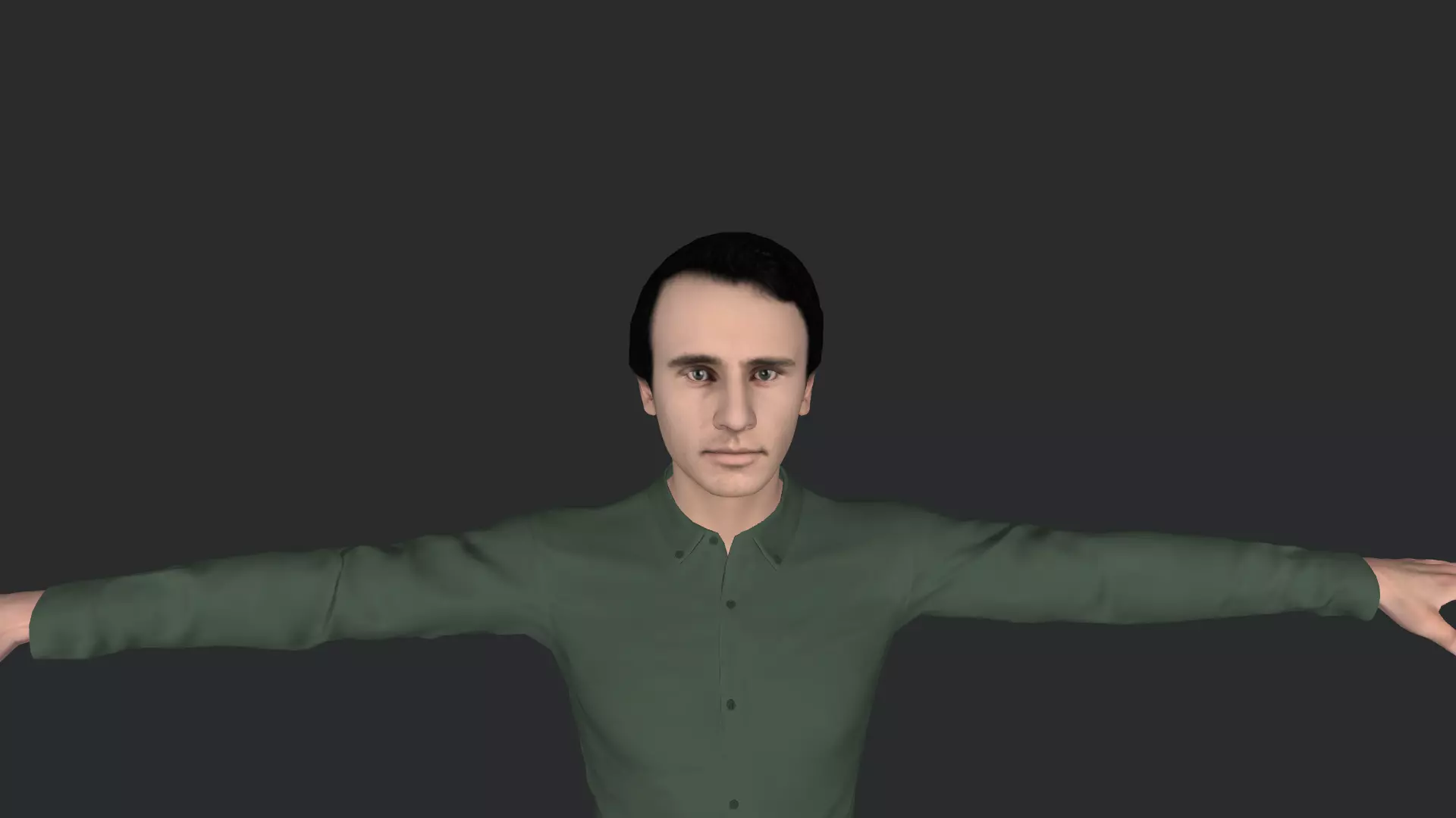 Rutherford B Hayes Hyper Realistic Full Body 3D Character 3D model_5