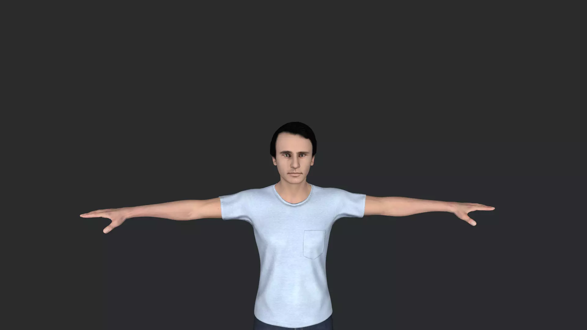 Rutherford B Hayes Hyper Realistic Full Body 3D Character 3D model_12