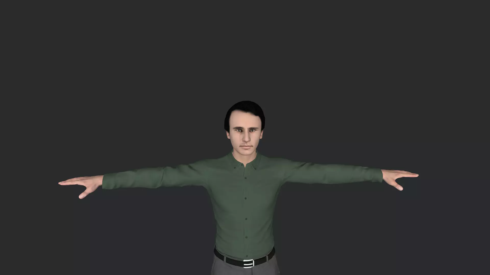 Rutherford B Hayes Hyper Realistic Full Body 3D Character 3D model_7