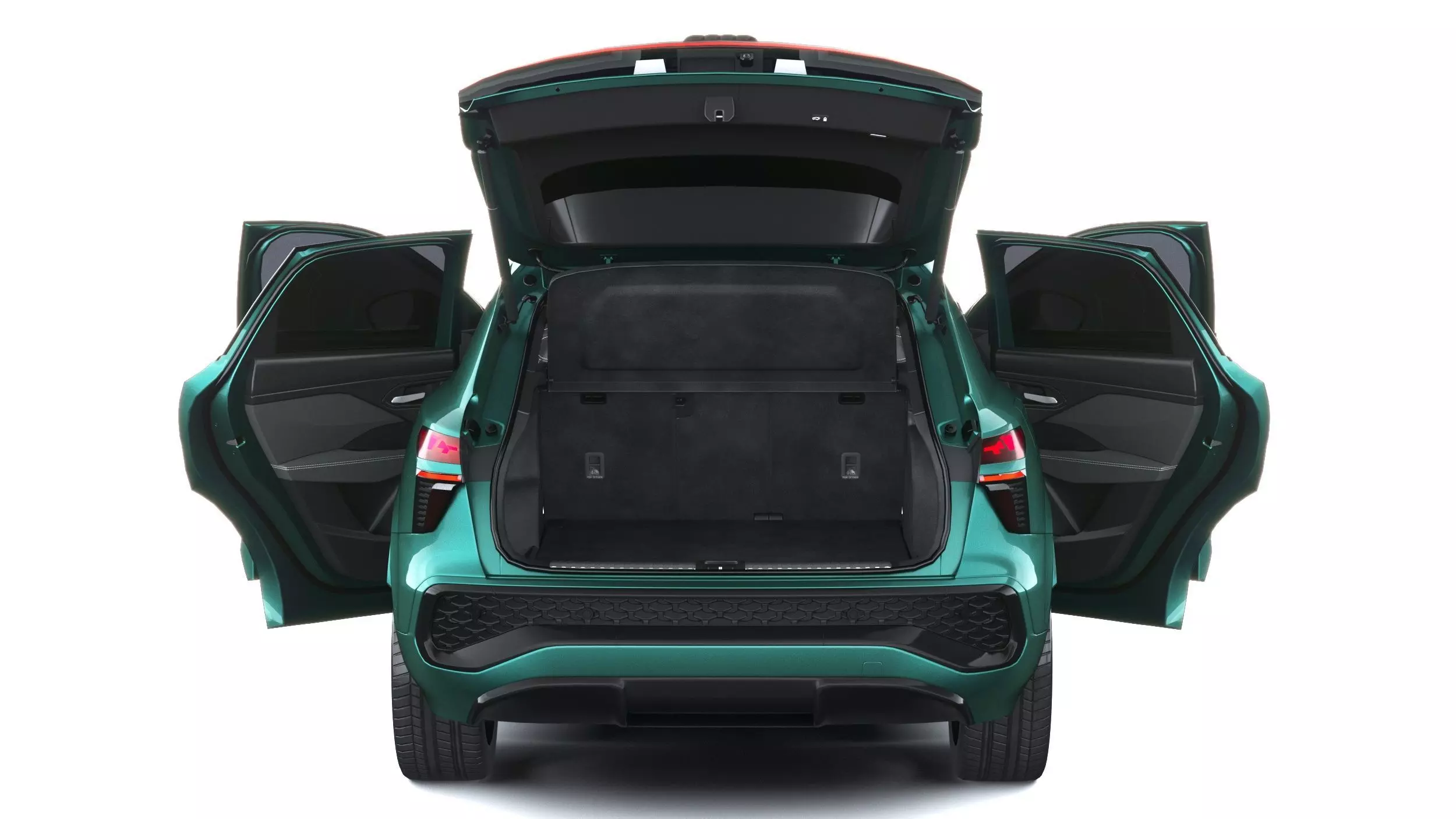 Audi Q3 S-Line 2026 with interior Low-poly 3D model_33