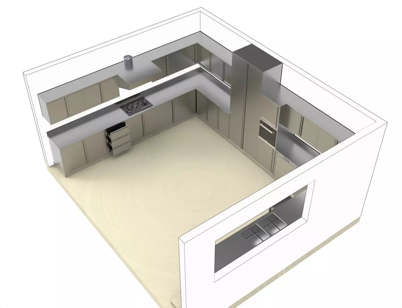 KITCHEN 39 3D model_17