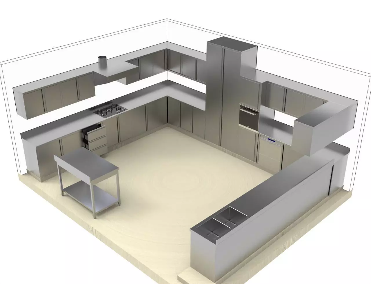 KITCHEN 39 3D model_22