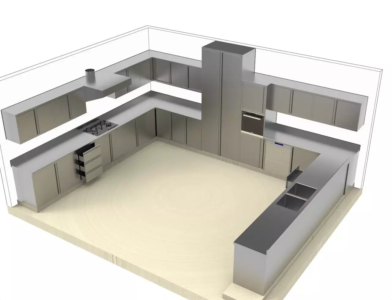 KITCHEN 39 3D model_16