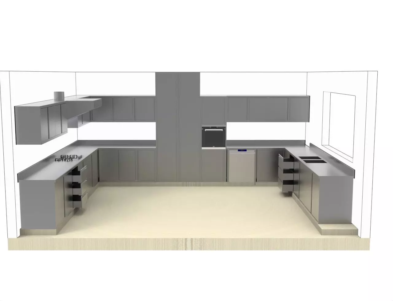 KITCHEN 39 3D model_5