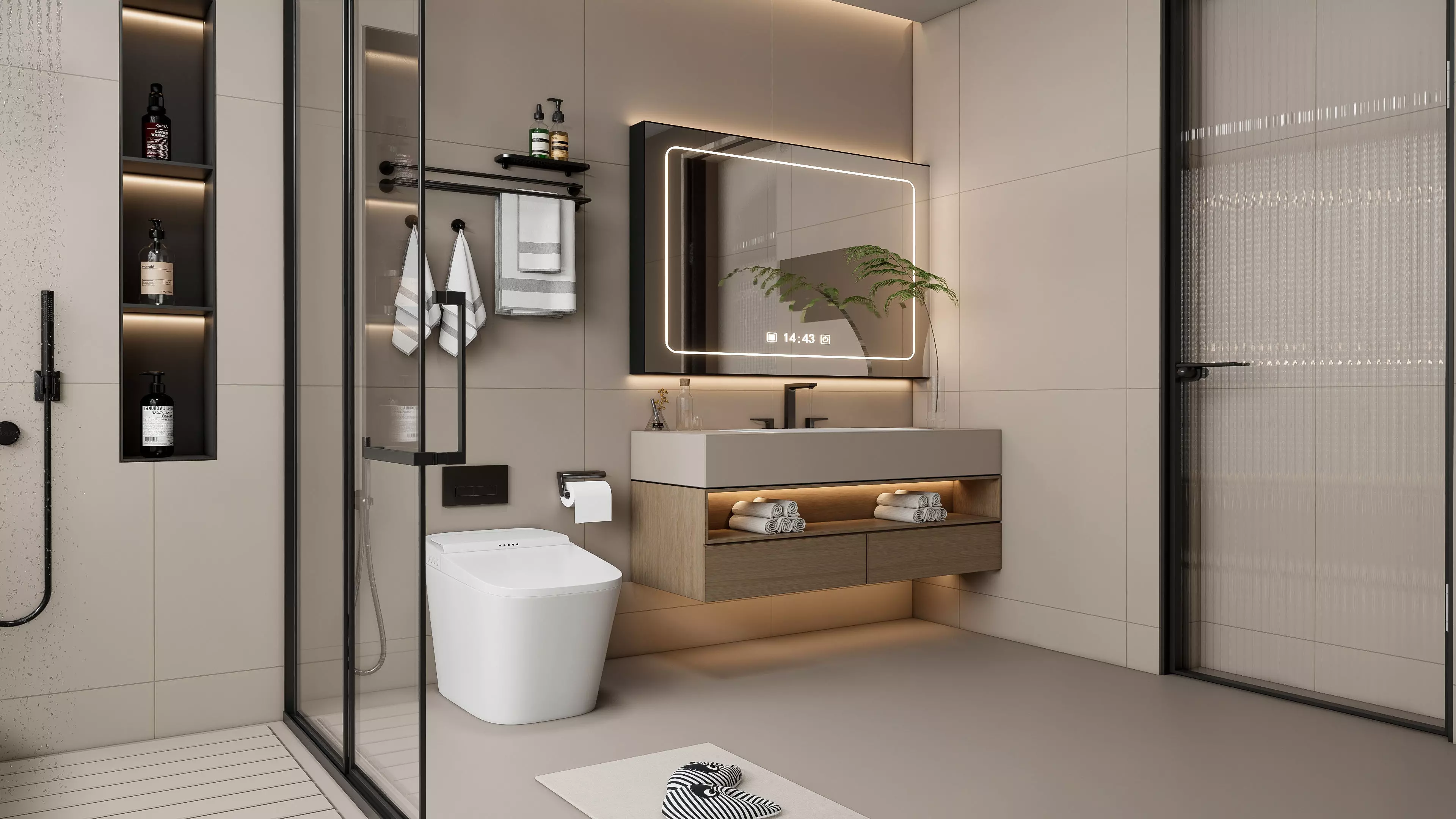 Bathroom 107 3D model_3
