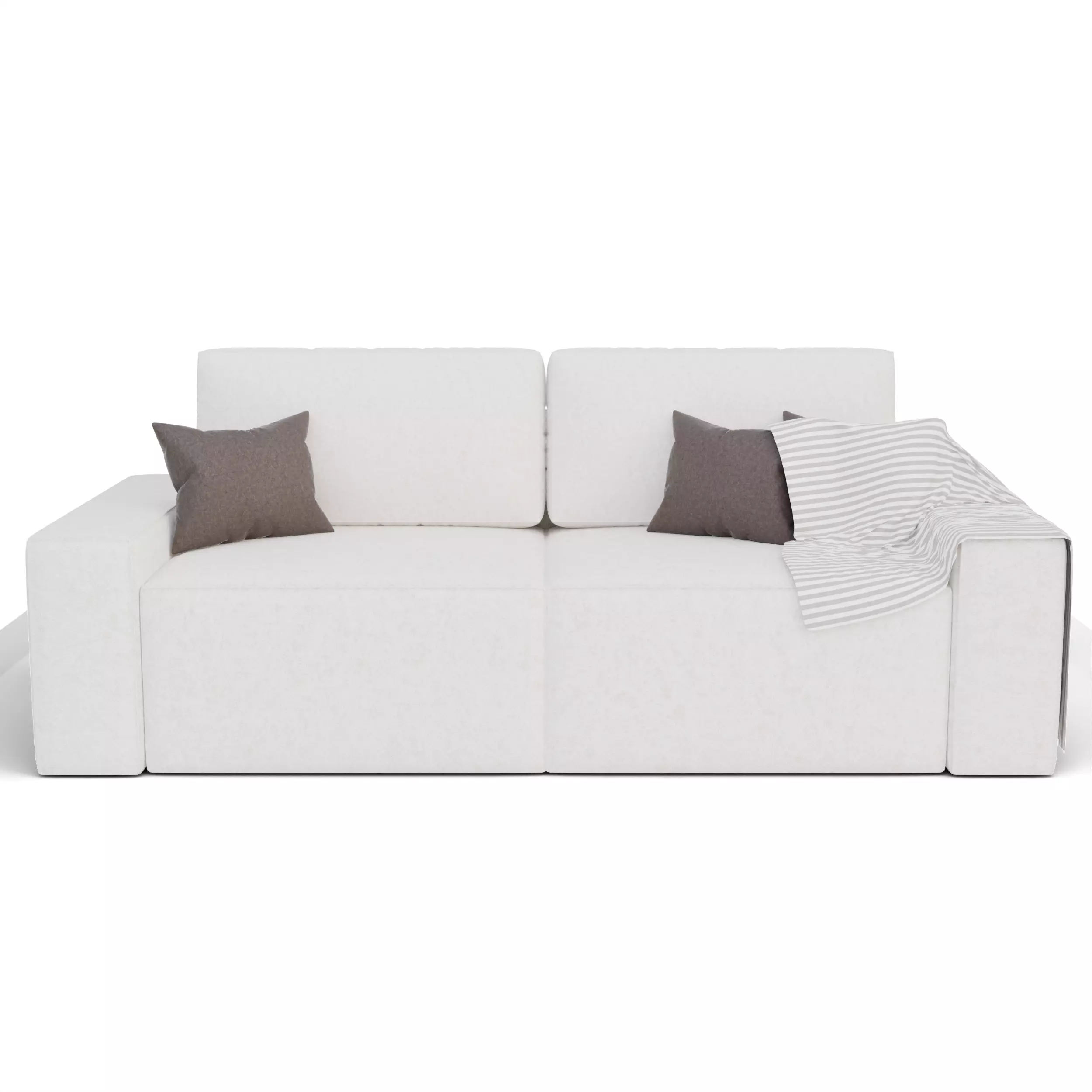 Modern 3 Seater Sofa 3D model_1