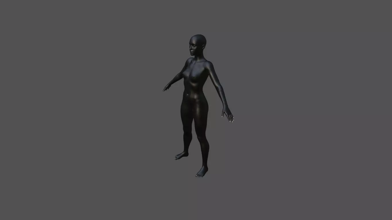 Female Body 43 3D model_1