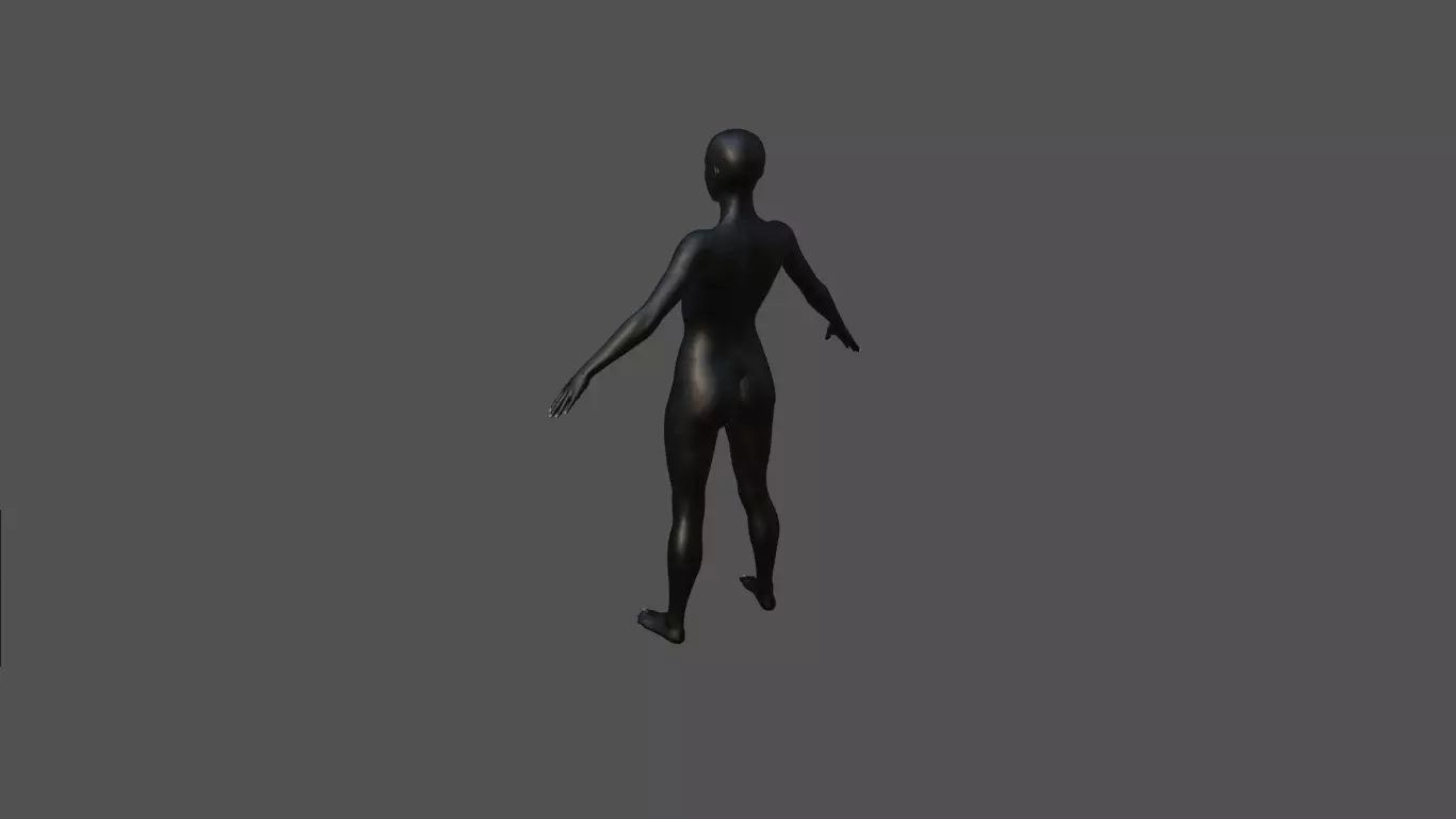 Female Body 43 3D model_3