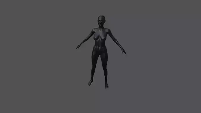 Female Body 44 3D model Female Body 44 3D model