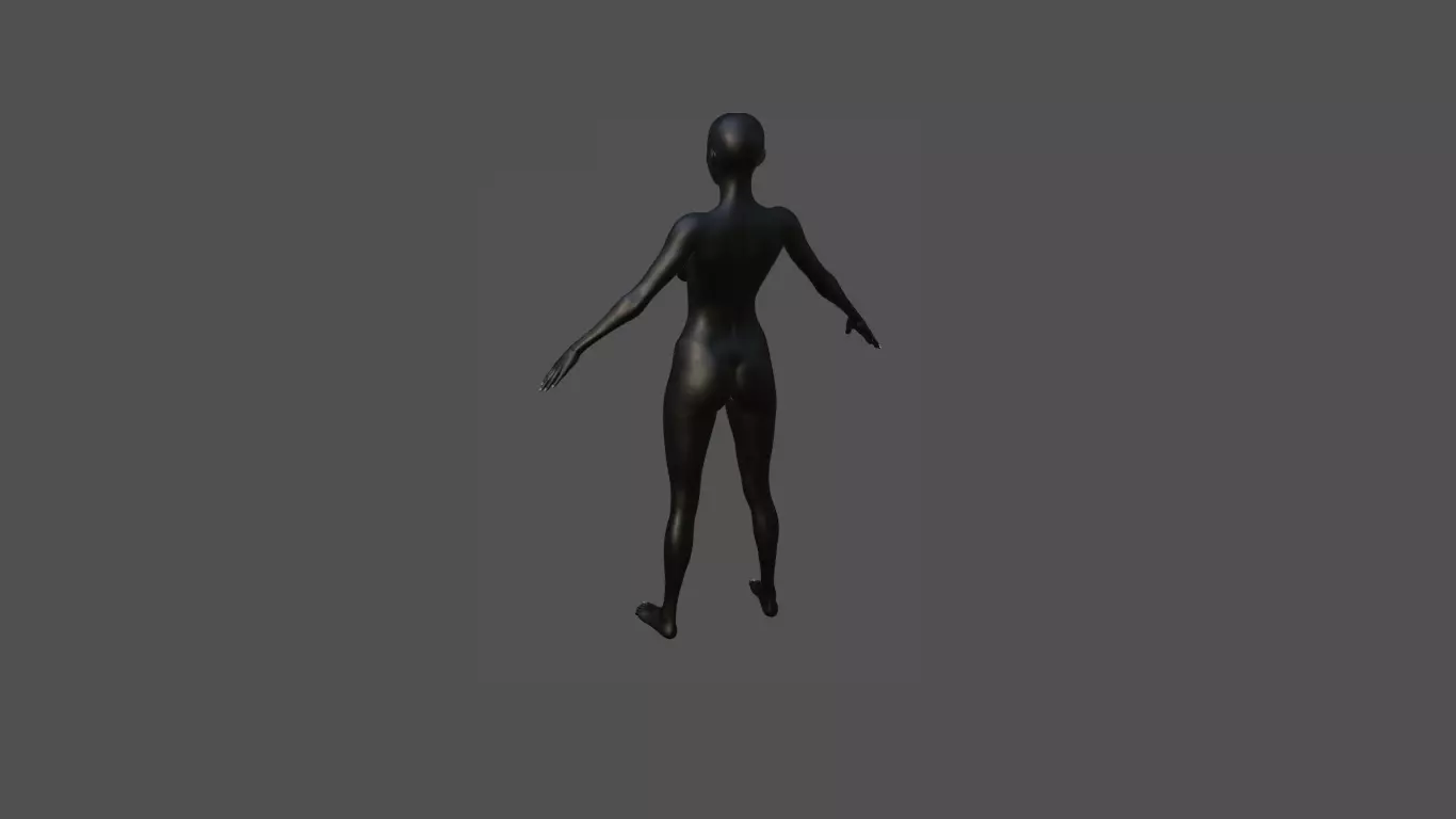 Female Body 44 3D model_3