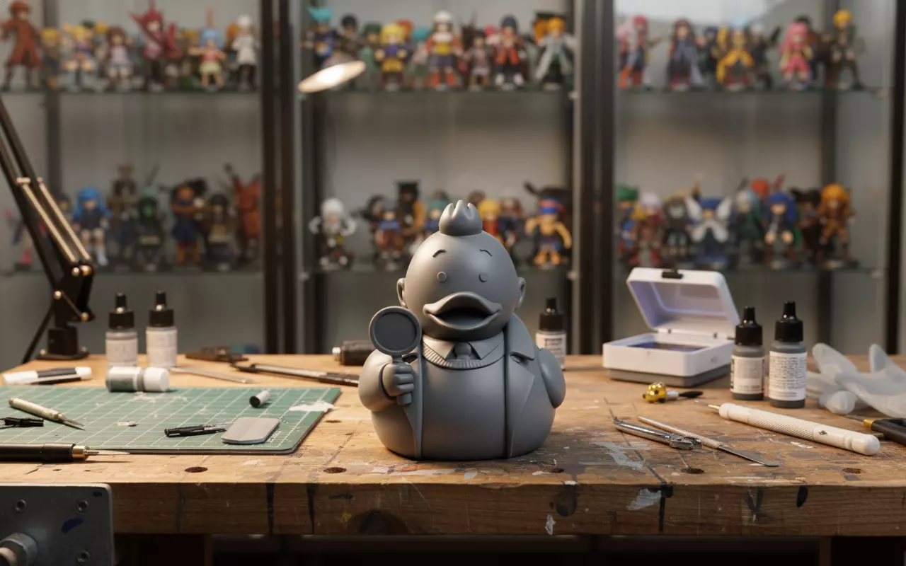 Rubber Duck - The Adventures of Tintin - 3D print 3D print model